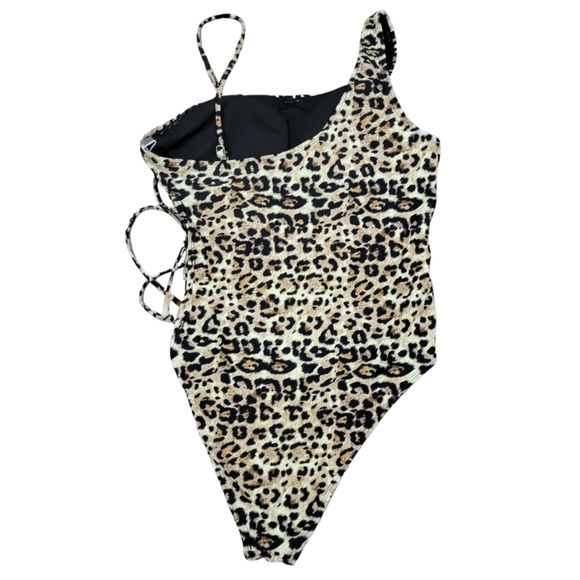 Leopard Side Cutout One Piece Fashion Nova - Picture 5 of 14